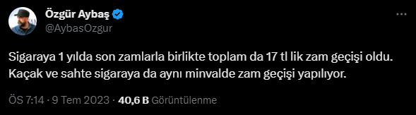 Sigara fiyatlarına ikinci büyük zam geldi! En pahalı sigara 50 TL oldu Sigara fiyatlarına ikinci büyük zam geldi! En pahalı sigara 50 TL oldu - 3. Resim