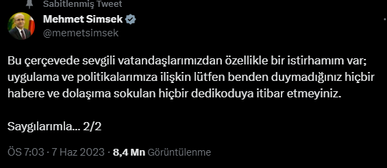 Son Dakika! Bakan Şimşek 'cesaret verici' diyerek duyurdu: Merkez Bankası rezervleri 10 milyar dolar yükseldi