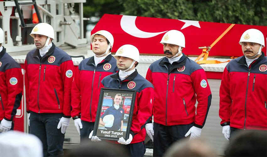 Şehit itfaiye eri Yusuf Turgut'un ismi bu merkezde yaşatılacak