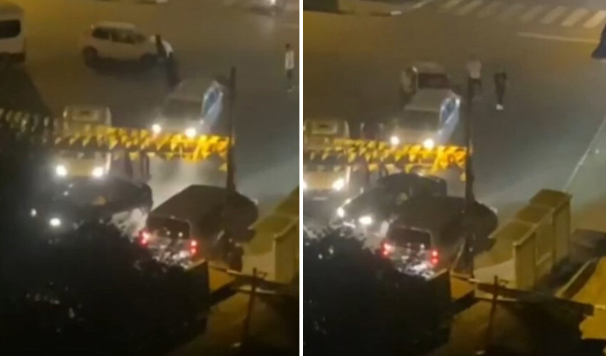 Trafikte yumruk yumruğa kavga: Camları, aynaları kırdı