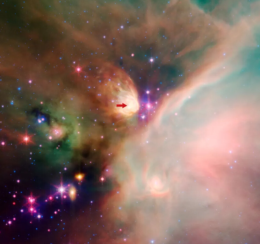 Benzeri görülmemiş kare: NASA'nın Webb Teleskobu bebek yıldızların doğduğu yeri çekti