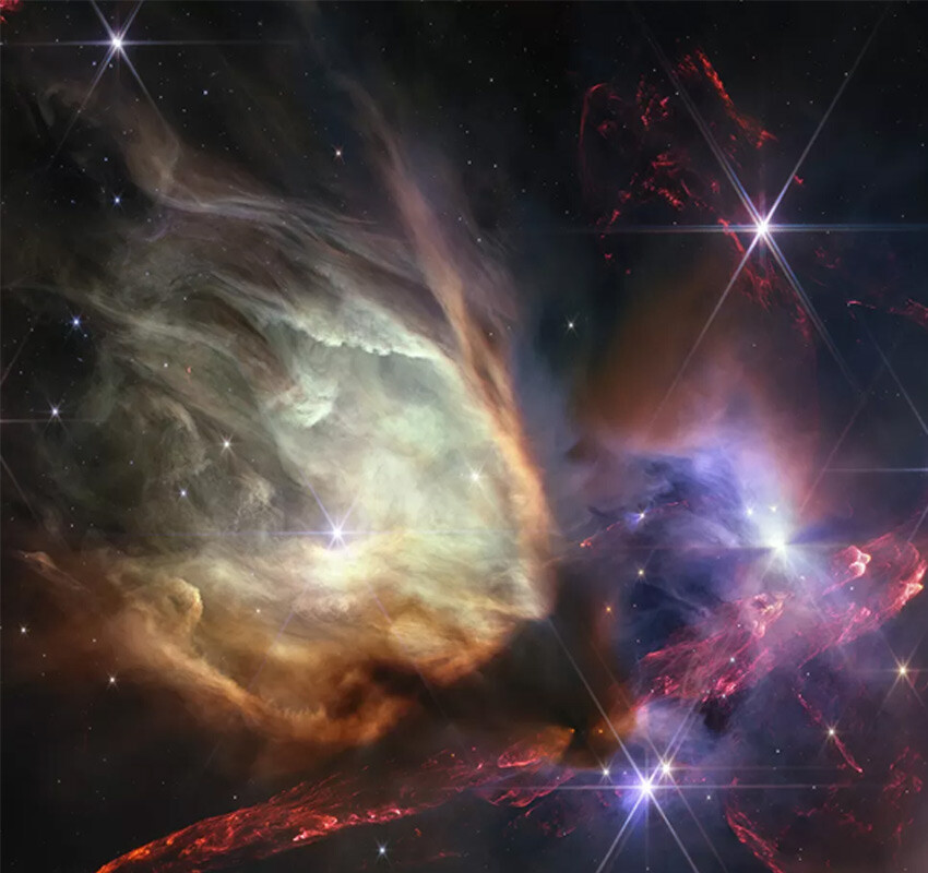 Benzeri görülmemiş kare: NASA'nın Webb Teleskobu bebek yıldızların doğduğu yeri çekti