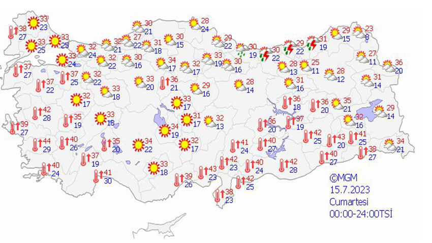 Uyarılar peş peşe geldi! Kavurucu sıcaklara dikkat sakın dışarı çıkmayın