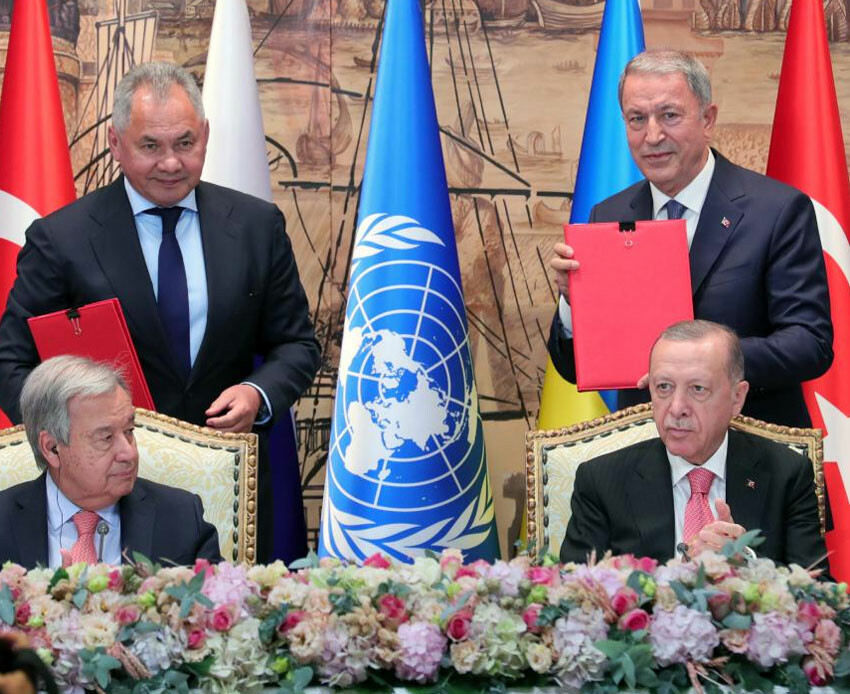 Erdoğan, tahıl koridoru anlaşması için yeniden devrede