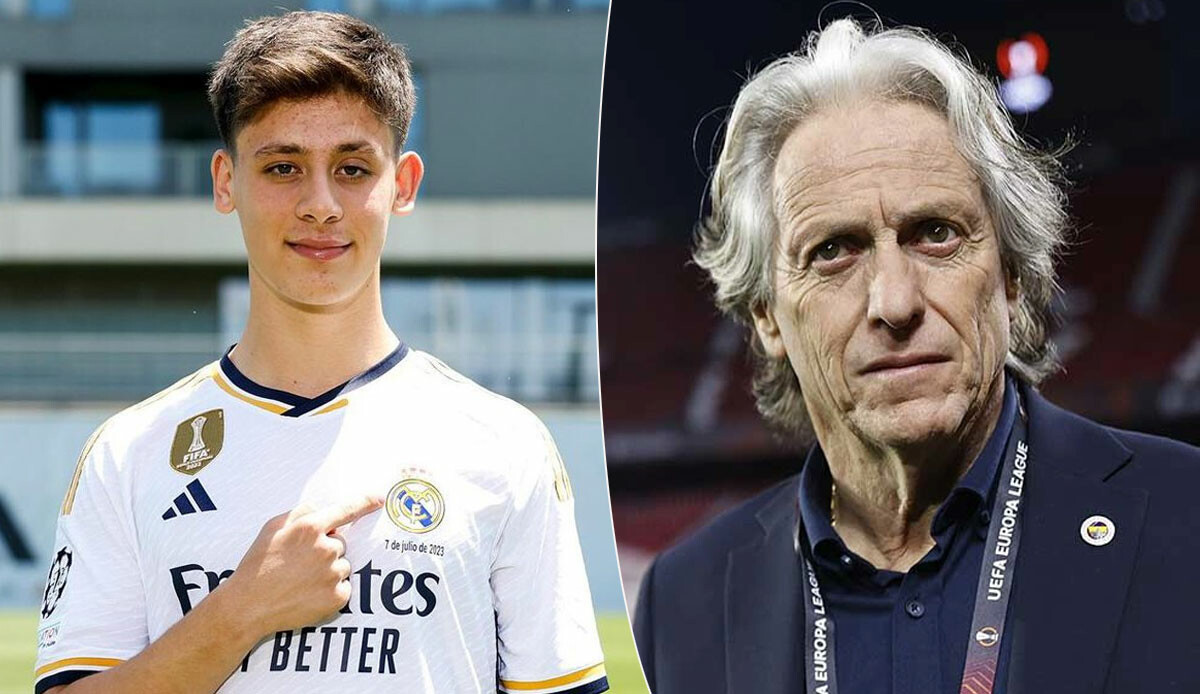 Jorge Jesus'tan Arda Güler yorumu: Benim sayemde Real Madrid'e transfer oldu Jorge Jesus'tan Arda Güler yorumu: Benim sayemde Real Madrid'e transfer oldu