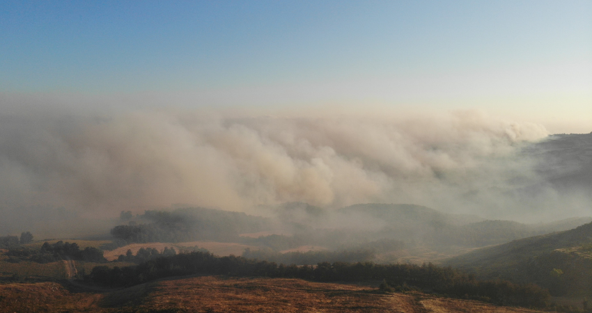 canakkale orman yangını