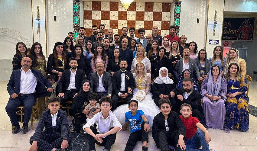 Ukraynalı Tetianna Hakkari'ye gelin geldi, 2 bin kişilik düğünleri olay oldu