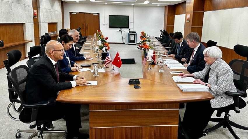 Piyasaların konuştuğu kare: Mehmet Şimşek ve Hafize Gaye Erkan’dan Yellen ile ilk temas Mehmet Şimşek, Janett Yellen