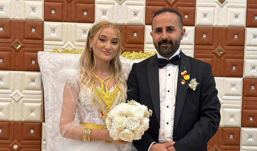 Ukraynalı Tetianna Hakkari'ye gelin geldi, 2 bin kişilik düğünleri olay oldu