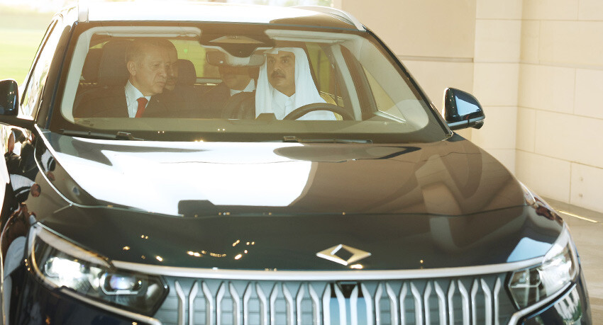 Erdoğan'dan Katar Emiri Al Thani’ye TOGG sürprizi