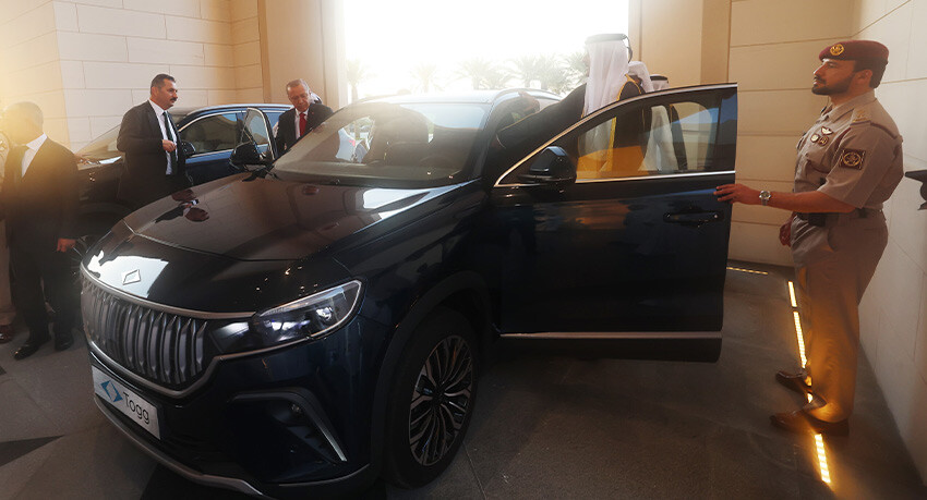 Erdoğan'dan Katar Emiri Al Thani’ye TOGG sürprizi