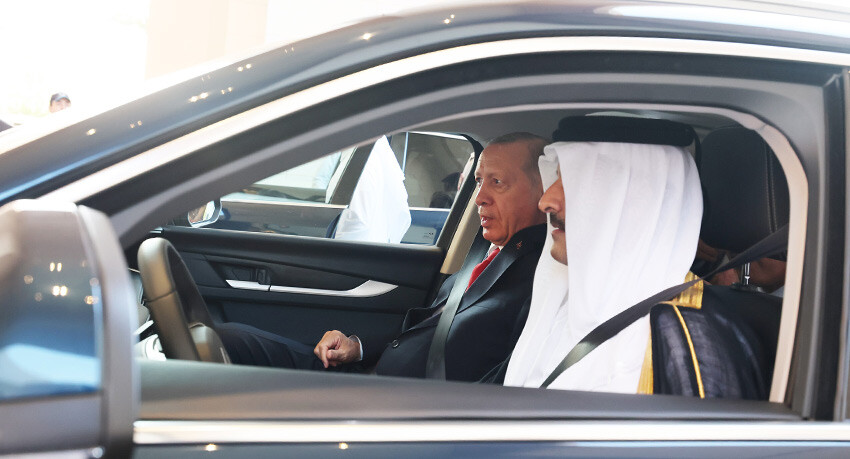 Erdoğan'dan Katar Emiri Al Thani’ye TOGG sürprizi