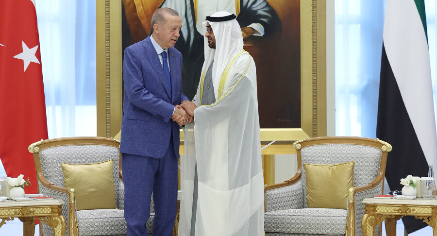 BAE'den Erdoğan'a devlet nişanı