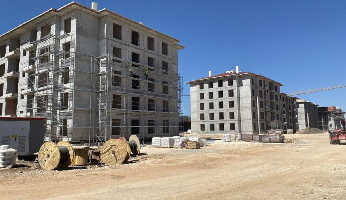 Adıyaman’da kalıcı deprem konutları hızla yükseliyor
