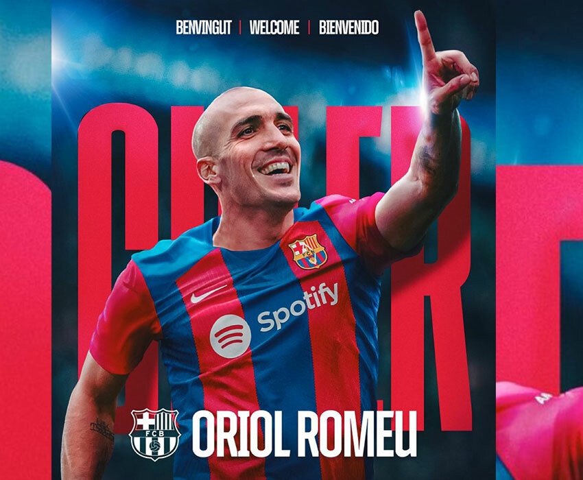 Barcelona'dan 400 milyon euroluk hamle! Oriol Romeu 3 yıllık imzaladı