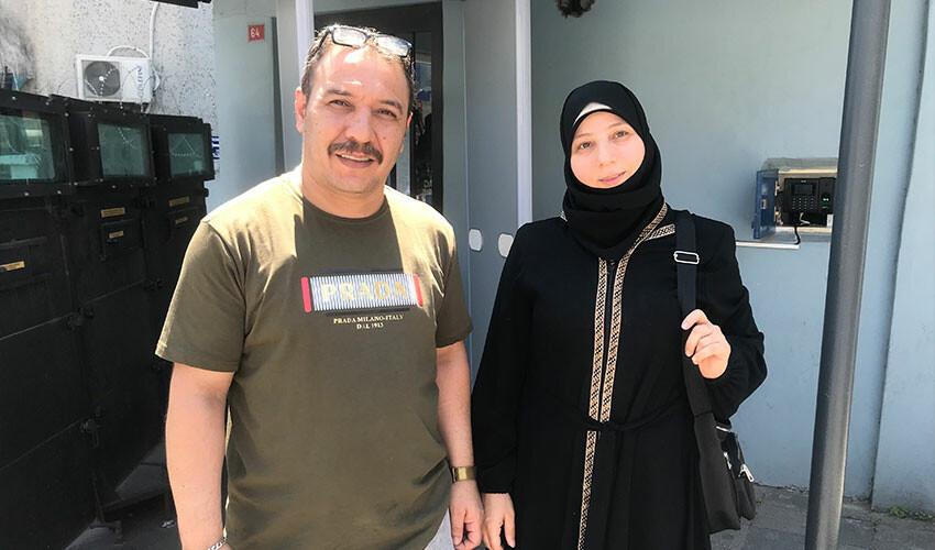 Suriye uyruklu kadından insanlık dersi