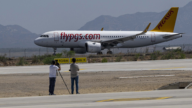 Sondakika! Cumhurbaşkanı Erdoğan Ercan Havalimanı'nın açılışı için KKTC'de