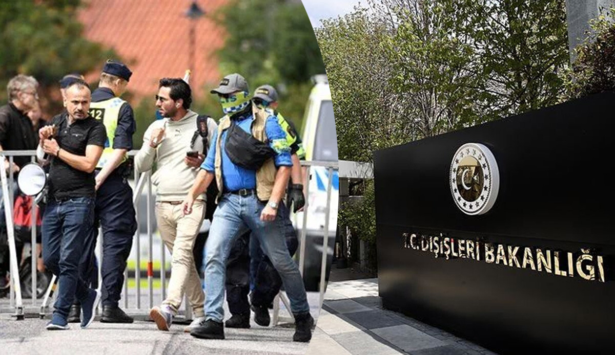 Dışişleri Bakanlığı'ndan Stokholm'deki çirkin saldırıya sert tepki Dışişleri Bakanlığı'ndan Stokholm'deki çirkin saldırıya sert tepki