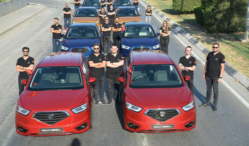 KKTC'den ilk yerli ve milli otomobil: GÜNSEL KKTC'den ilk yerli ve milli otomobil: GÜNSEL