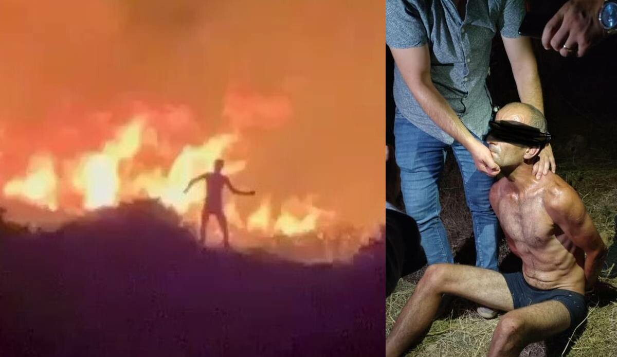 Alevlerin arasında kameraya yakalanmıştı.. Çeşme yangındaki kundakçı tutuklandı! Alevlerin arasında kameraya yakalanmıştı.. Çeşme yangındaki kundakçı tutuklandı!