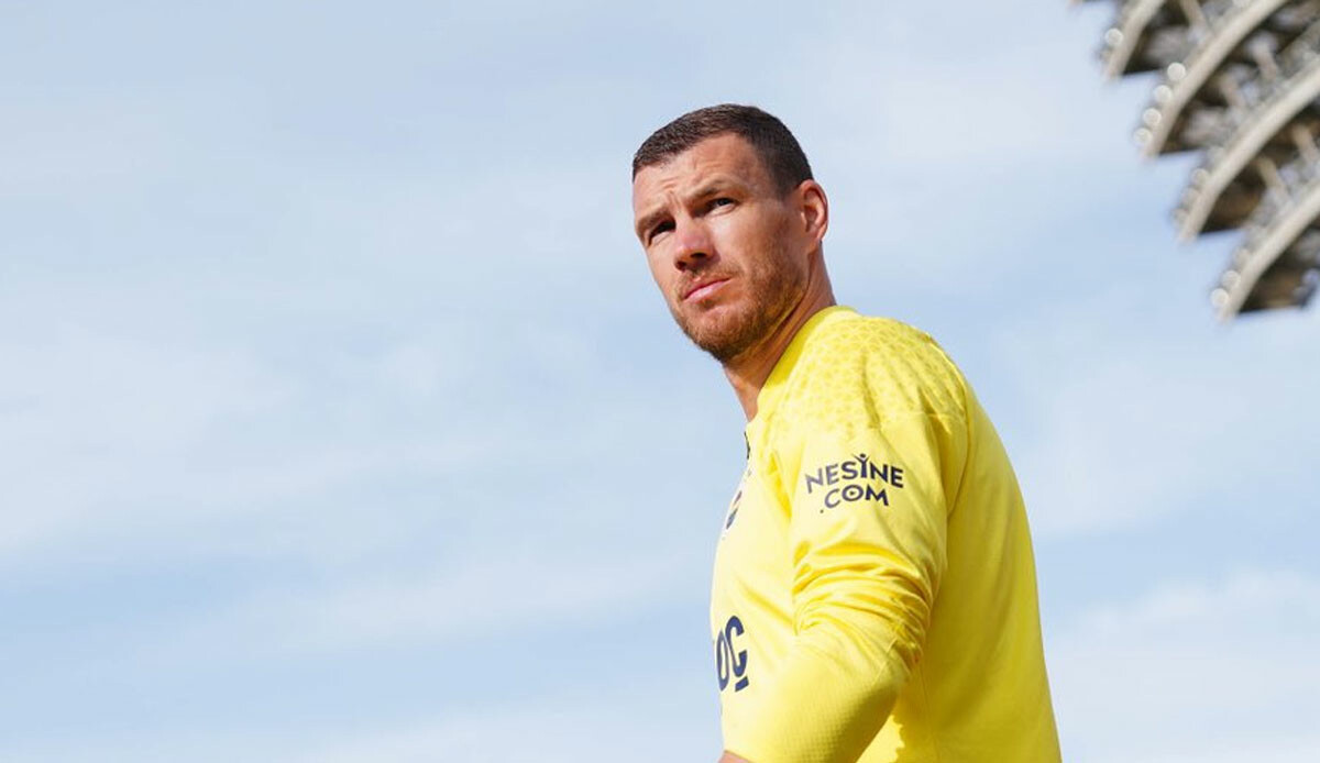 Boşnak golcü Edin Dzeko Fenerbahçe