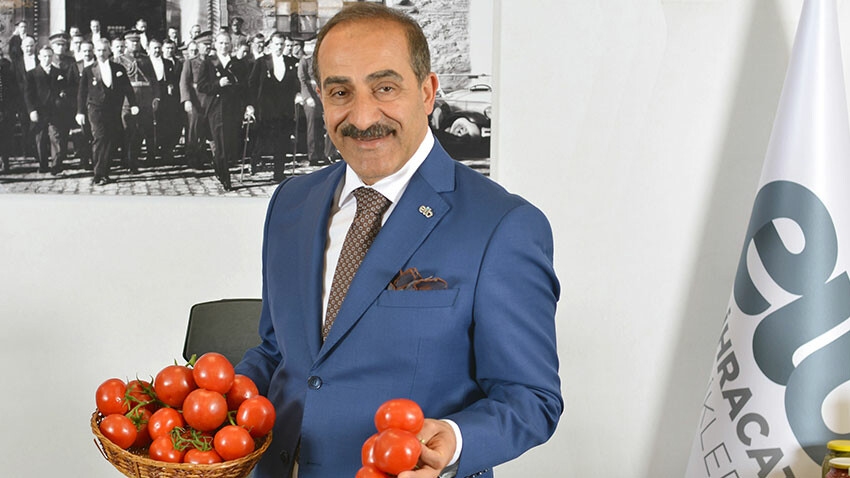 Domates ihracatında kota artışı Türk çiftçisine ilaç gibi geldi ge Yaş Meyve Sebze İhracatçıları Birliği Başkanı Hayrettin Uçak,