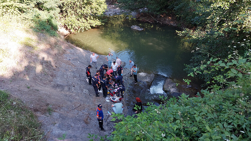 Yılanlı Dere'ye giren üniversite öğrencisi Erdeniz Yılmaz hayatını kaybetti