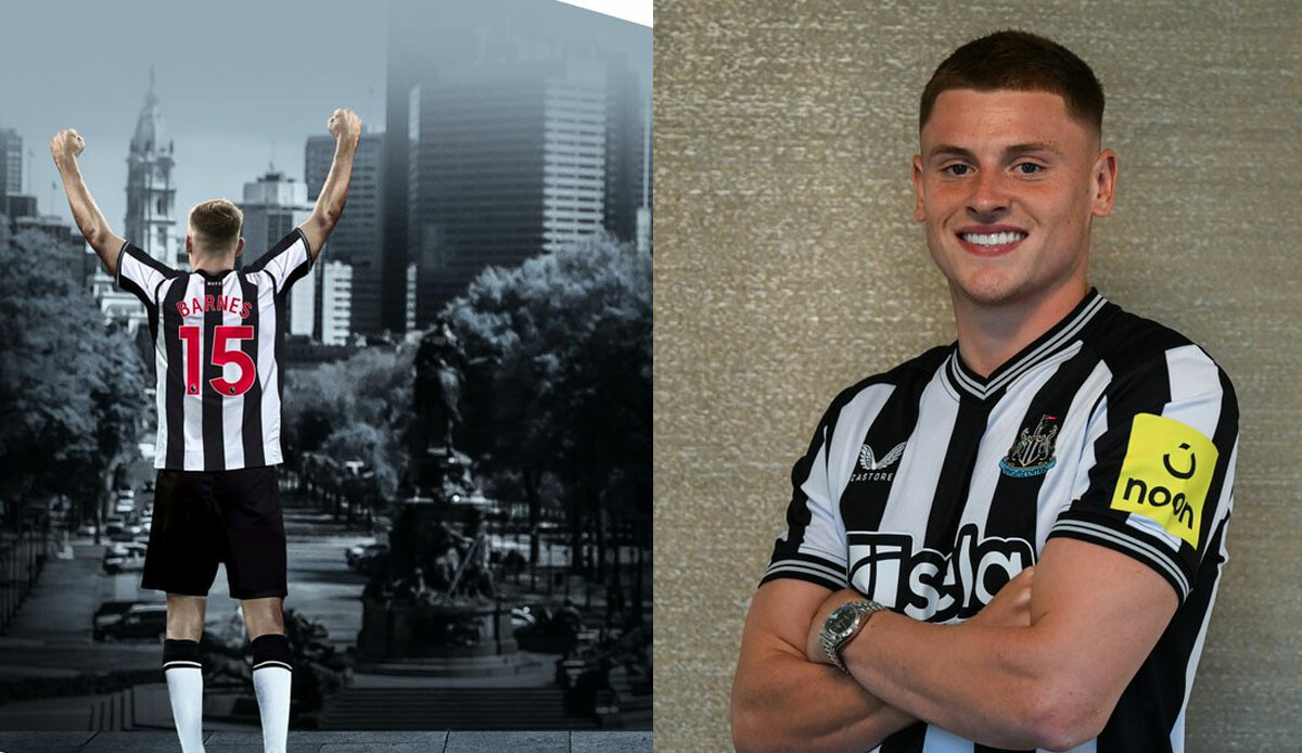 Newcastle United Harvey Barnes transferini açıkladı; 44 milyon euro bonservis, 5 yıllık imza