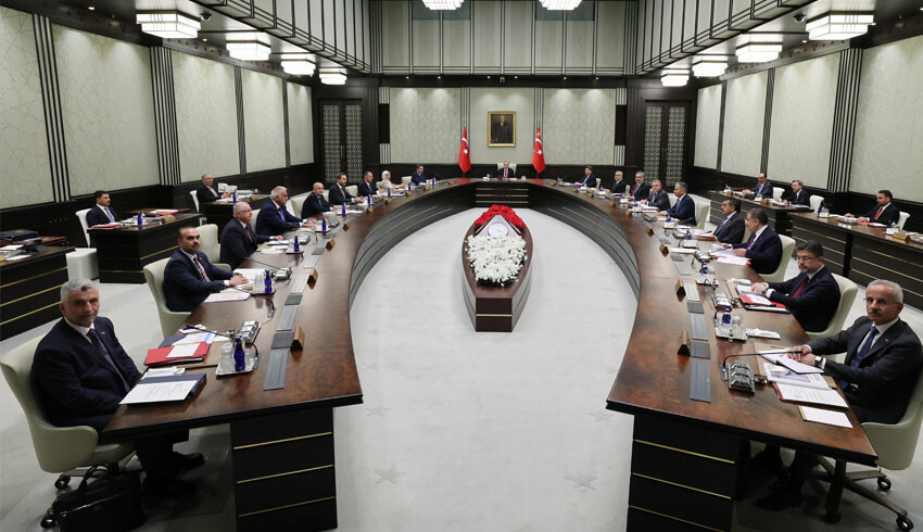 Cumhurbaşkanlığı Kabinesi Beştepe'de toplandı Cumhurbaşkanlığı Kabinesi Beştepe'de toplandı