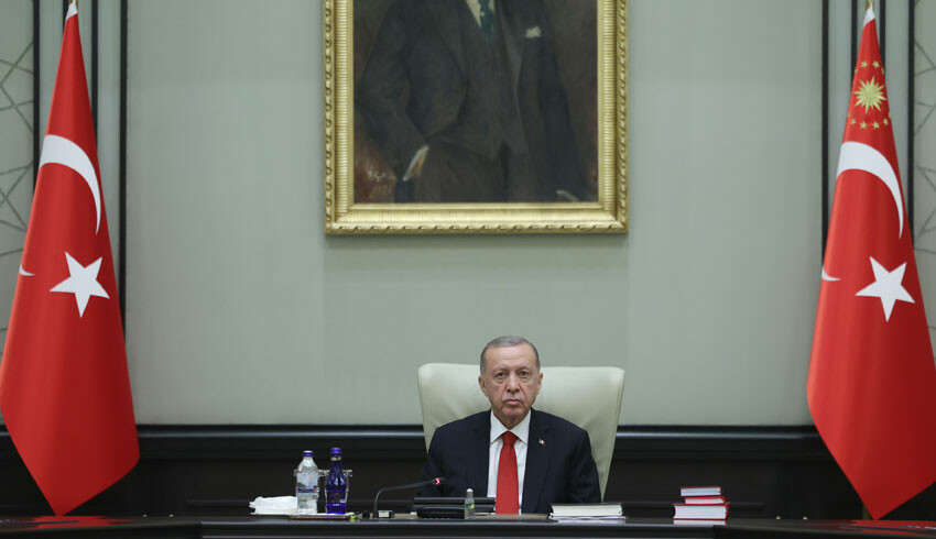 Cumhurbaşkanlığı Kabinesi Beştepe'de toplandı Cumhurbaşkanlığı Kabinesi Beştepe'de toplandı
