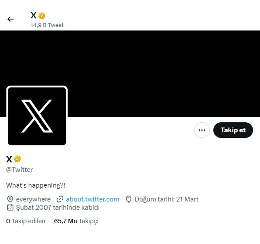 Elon Musk 'mavi kuş'u resmen bitirdi! İşte Twitter'ın yeni logosu Elon Musk 'mavi kuş'u resmen bitirdi! İşte Twitter'ın yeni logosu