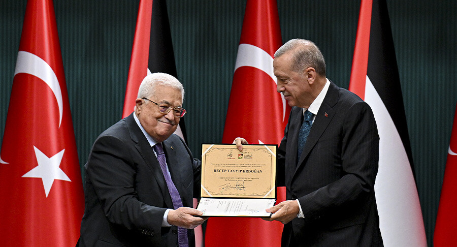 Cumhurbaşkanı Erdoğan'dan Filistin mesajı: Desteğimizi sürdüreceğiz