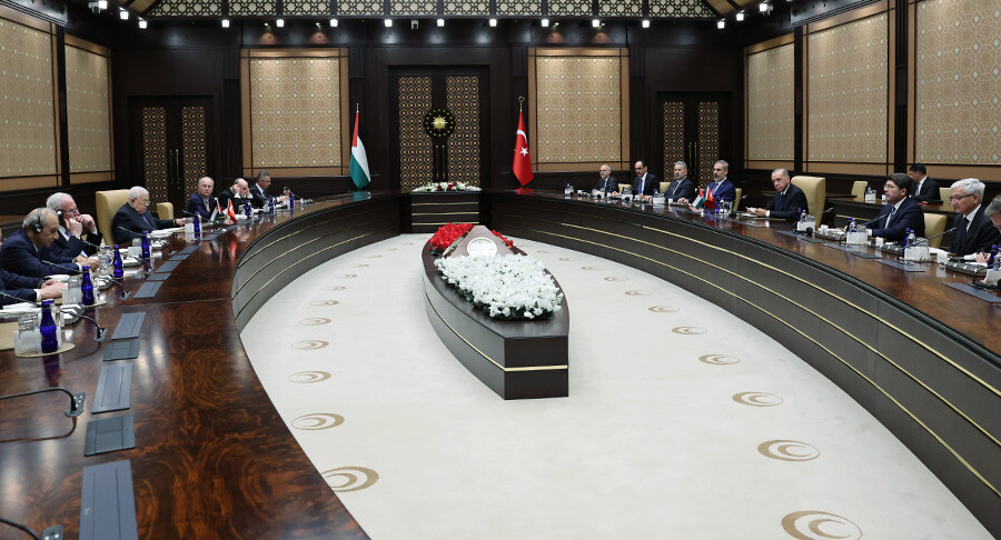 Cumhurbaşkanı Erdoğan'dan Filistin mesajı: Desteğimizi sürdüreceğiz