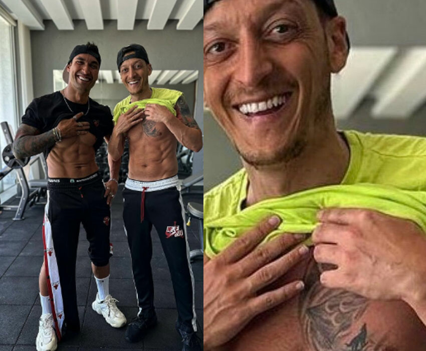 Almanlar, göğsüne 3 hilal dövmesi yapan Mesut Özil'i eleştirdi! Kendisine verilen ödül geri istendi Almanlar, göğsüne 3 hilal dövmesi yapan Mesut Özil'i eleştirdi! Kendisine verilen ödül geri istendi