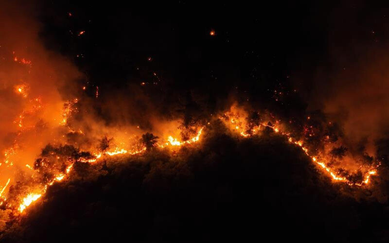 Ciğerlerimiz yanıyor! Antalya Kemer'de orman yangını saatlerdir sürüyor Ciğerlerimiz yanıyor! Antalya Kemer'de orman yangını saatlerdir sürüyor