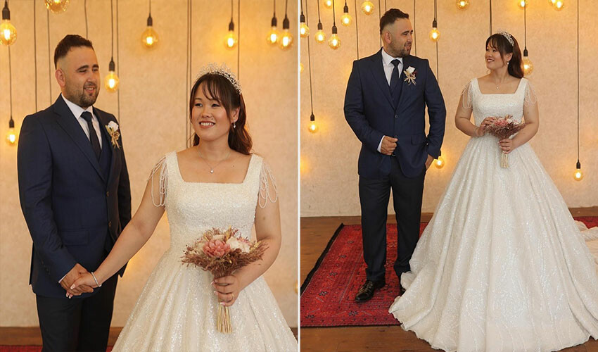 Ordu’ya gelin gelen Japon gelin Mei’ye Türk usulü düğün yapıldı