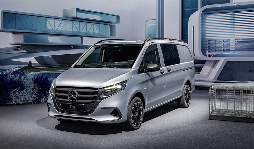 Otomobil devi Mercedes-Benz yeni premium hafif ticari araçlarını tanıttı Mercedes