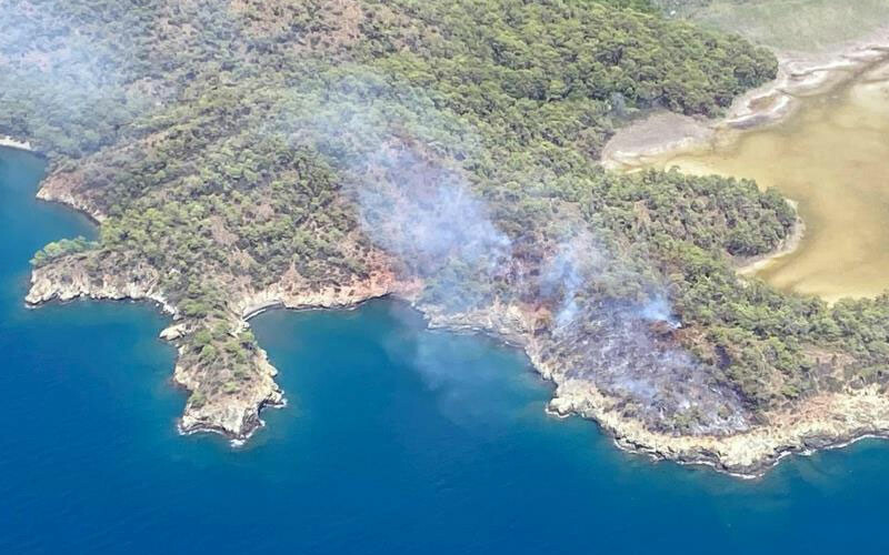 Fethiye’de orman yangını kontrol altında Fethiye’de orman yangını kontrol altında