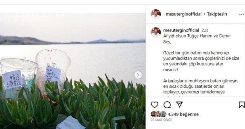 Kahve çöplerini bırakanlara belediye başkanından manidar paylaşım: Sözleri gündem oldu Kahve çöplerini bırakanlara belediye başkanından manidar paylaşım: Sözleri gündem oldu