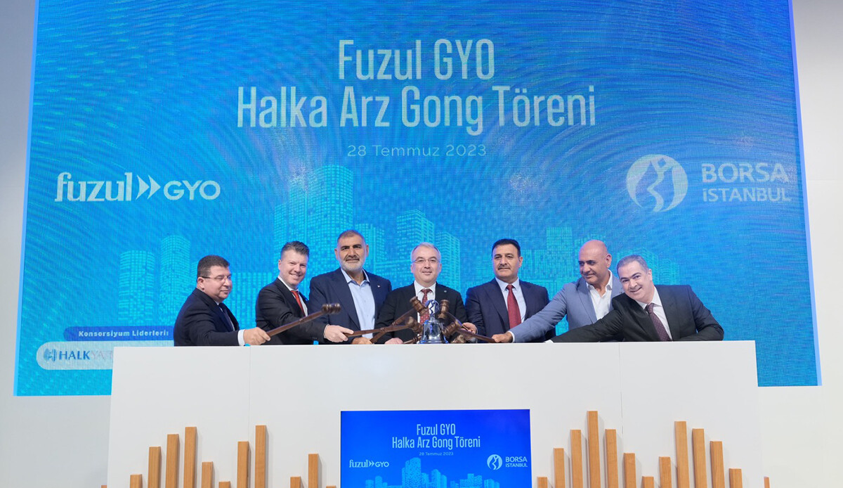 Borsa İstanbul&#039;da gong Fuzul GYO için çaldı