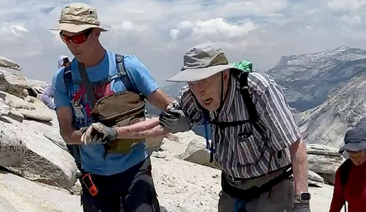 93 yaşında 2 bin 683 metre yükseklikteki tepeye çıktı 93 yaşında 2 bin 683 metre yükseklikteki tepeye çıktı