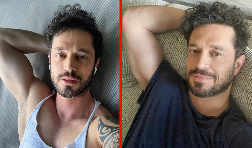 Murat Boz klasik pozunu verdi, beyazlayan saçları takipçilerinin gözüne takıldı Murat Boz'un eski ve yeni hali...