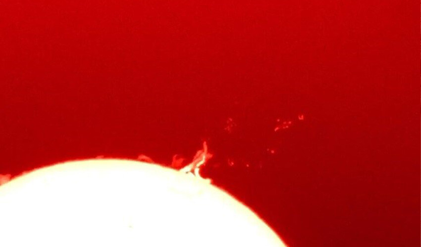 Güneşte devasa patlama: 20 gezegeni yutabilir