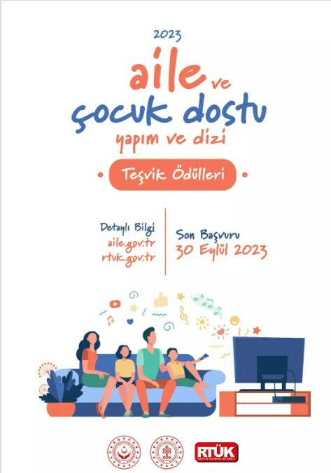 RTÜK başvuru için tarih açıkladı! Ödül: 16 milyon lira RTÜK- çocuk ve aile dostu yapımlara teşvik ödülü