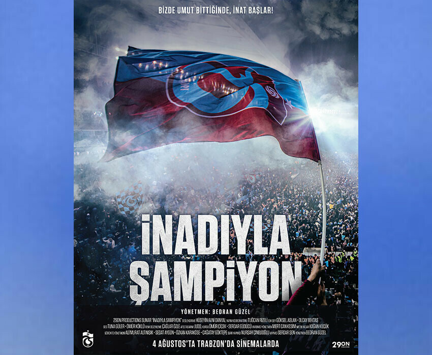 Trabzonspor tarihi zaferi beyaz perdeye taşıdı: 'İnadıyla Şampiyon' belgeseli yayınlanıyor Trabzonspor tarihi zaferi beyaz perdeye taşıdı: 'İnadıyla Şampiyon' belgeseli yayınlanıyor