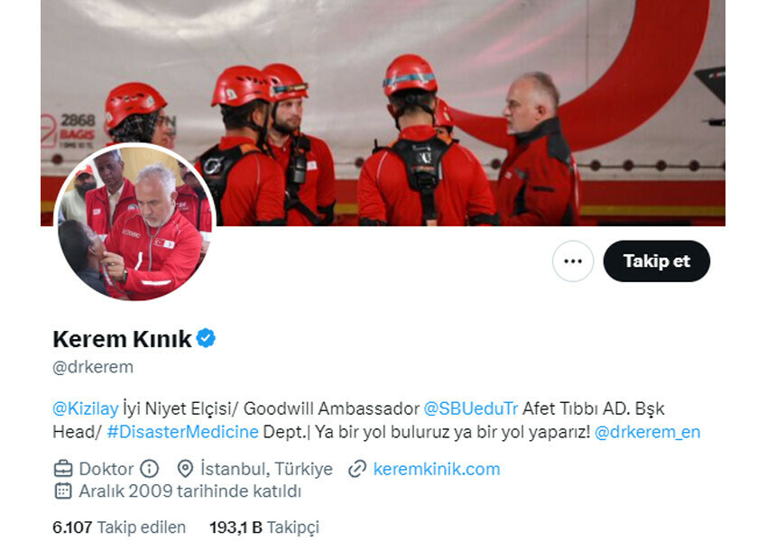Kızılay'dan Kerem Kınık’a 'İyilik ve Merhamet Elçisi' unvanı: Twitter profiline yazdı Kızılay'dan Kerem Kınık’a 'İyilik ve Merhamet Elçisi' unvanı: Twitter profiline yazdı