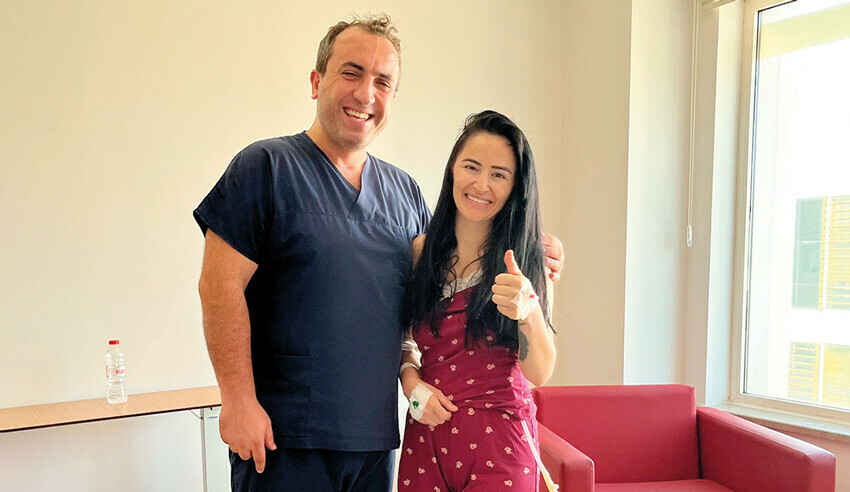 Kalp boşluğundaki tümöre 5 santimetreden müdahale