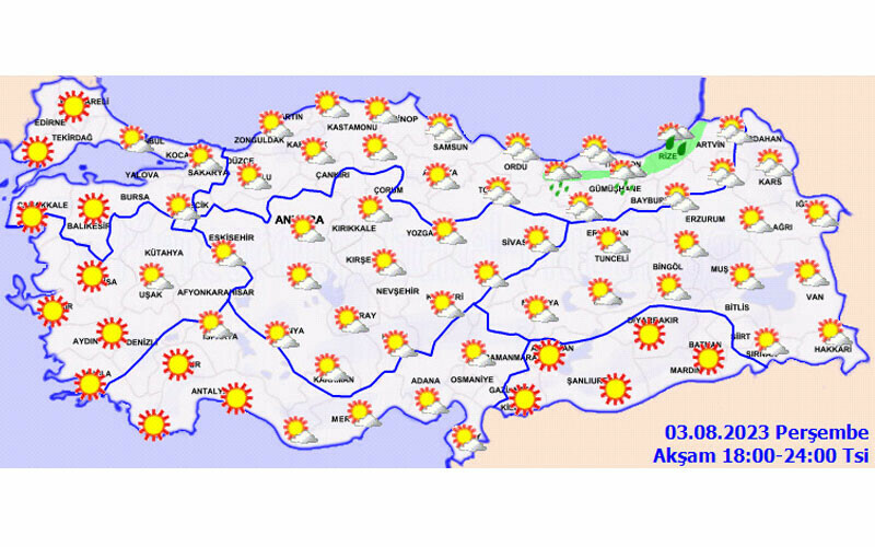 Sıcaklıkların zirvesi için tarih verildi!  Meteoroloji uyardı: Eyyam-ı Bahur yüzünü gösterecek (3 Ağustos hava durumu)
