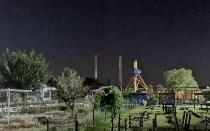 Lunaparkta korku dolu dakikalar: Salıncak kapanmadı, çığlık çığlığa kaldılar