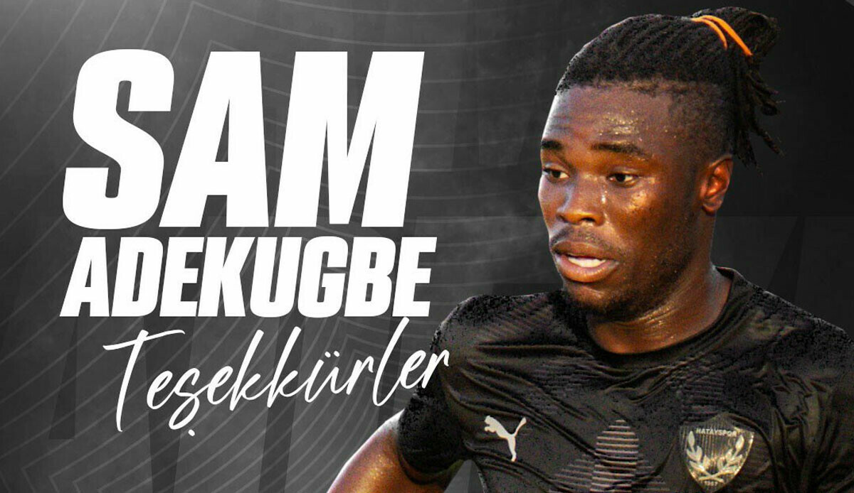 Hatayspor Sam Adekugbe'yi sattı, Guy-Marcelin Kilama'yı kadrosuna kattı Hatayspor Sam Adekugbe'yi sattı, Guy-Marcelin Kilama'yı kadrosuna kattı